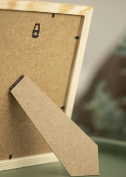 Ramme Oak Wood 13x18 cm - Passepartout Hvid 7x10 cm