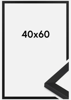 Ramme Oban Akrylglas Sort 40x60 cm