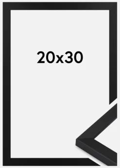 Ramme Oban Akrylglas Sort 20x30 cm