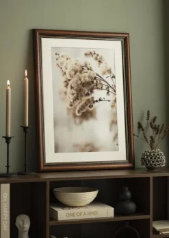 Ramme Old Retro 40x50 cm - Passepartout Hvid 27x35 cm