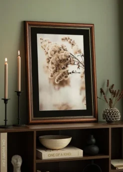 Ramme Old Retro 40x60 cm - Passepartout Sort 30x50 cm