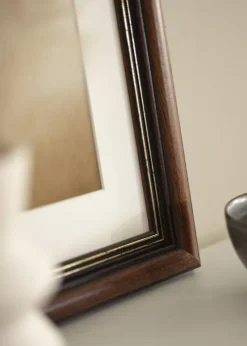 Ramme Old Retro 40x60 cm - Passepartout Hvid 25x50 cm