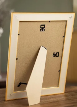 Ramme Ornate Guld 20x30 cm - Passepartout Hvid 9x11 cm