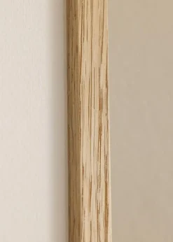 Ramme Oslo Eg 60x60 cm - Passepartout Hvid 50x50 cm