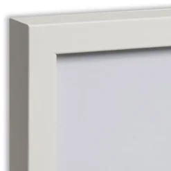 Ramme Oslo Hvid 40x50 cm - Passepartout Hvid 27,5x37 cm