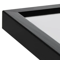 Ramme Oslo Sort 60x80 cm - Passepartout Sort 50x65 cm