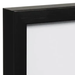 Ramme Oslo Sort 70x100 cm - Passepartout Hvid 62x93 cm