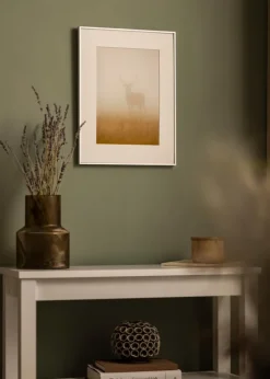 Ramme Paris Sølv - Valgfri Størrelse (Plexiglas)