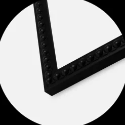 Ramme Perla Akrylglas Sort 40x50 cm