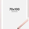 Ramme Poster Frame Aluminum Rosaguld 70x100 cm - Passepartout Hvid 61x91,5 cm