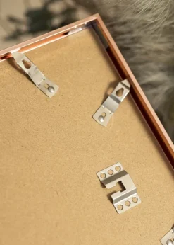 Ramme Poster Frame Aluminum Rosaguld 70x100 cm - Passepartout Hvid 60x90 cm