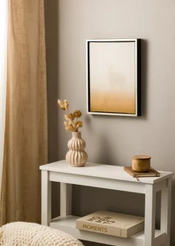 Ramme Ra Svæveramme Sølv/Sort - Valgfri Størrelse (svæveramme)