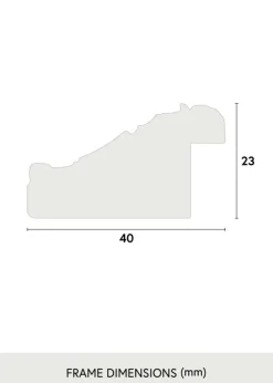 Ramme Ralph Guld - Valgfri Størrelse (Plexiglas)