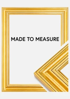 Ramme Örbyhus Guld - Valgfri Størrelse (Plexiglas)