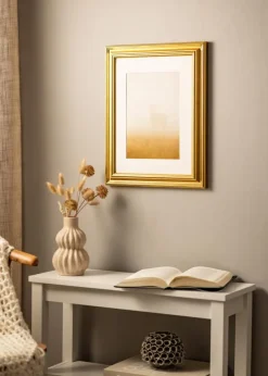 Ramme Örbyhus Guld - Valgfri Størrelse (Plexiglas)