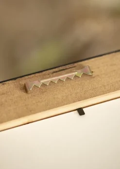 Ramme Ribe Brun Rotfanér - Valgfri Størrelse (Plexiglas)