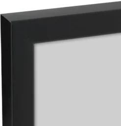 Ramme Rock Sort - Valgfri Størrelse (Plexiglas)