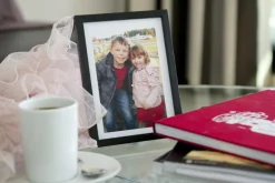 Ramme Rock Sort - Valgfri Størrelse (Plexiglas)