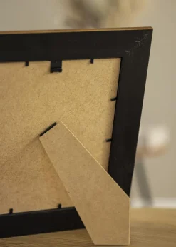 Ramme Rokoko Guld 15x20 cm - Passepartout Hvid 10x15 cm