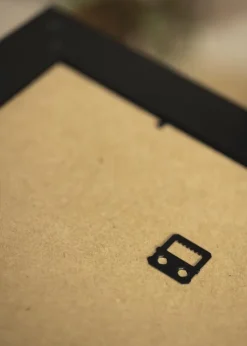 Ramme Rokoko Guld 50x60 cm - Passepartout Sort 14x18 inches