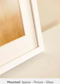 Ramme Sala Hvid - Valgfri Størrelse (Plexiglas)