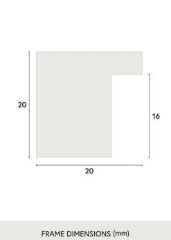 Ramme Salisbury Akrylglas Eg 70x100 cm