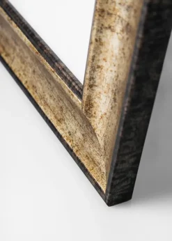 Ramme Saltsjöbaden Antikguld 50x70 cm - Passepartout Hvid 42x59,4 cm (A2)