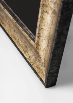 Ramme Saltsjöbaden Antikguld 40x60 cm - Passepartout Sort 32,9x48,3 cm (A3+)