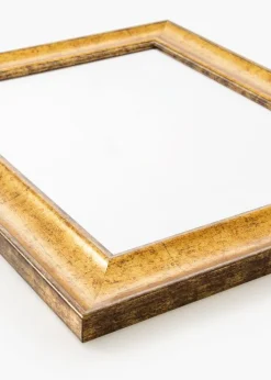 Ramme Saltsjöbaden Guld 40x60 cm - Passepartout Hvid 32,9x48,3 cm (A3+)