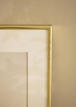 Ramme Sandhamn Guld - Valgfri Størrelse (Plexiglas)