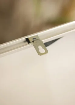 Ramme Sandhamn Sølv - Valgfri Størrelse (Plexiglas)