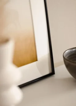 Ramme Sandhamn Sort - Valgfri Størrelse (Plexiglas)