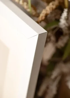 Ramme Åsarna Hvid - Valgfri Størrelse (Plexiglas)