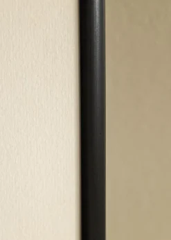 Ramme Scandi Akrylglas Matt Sort 60x70 cm