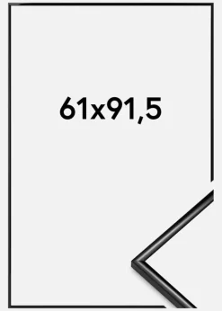 Ramme Scandi Akrylglas Sort 61x91,5 cm