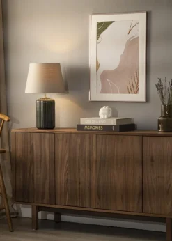 Ramme Scandi Rosaguld 50x70 cm - Passepartout Hvid 33x56 cm