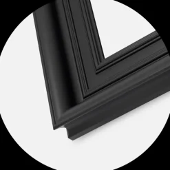 Ramme Scarborough Akrylglas Sort 59.4x84 cm (A1)