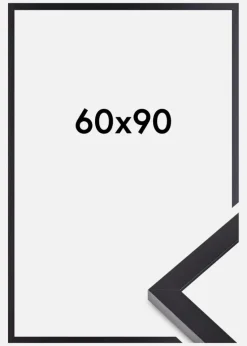 Ramme Selection Akrylglas Sort 60x90 cm