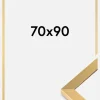 Ramme Selection Akrylglas Guld 70x90 cm