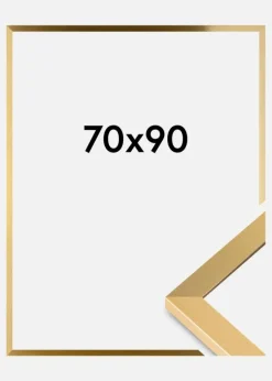 Ramme Selection Akrylglas Guld 70x90 cm