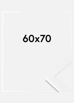 Ramme Selection Akrylglas Hvid 60x70 cm