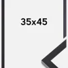 Ramme Selection Akrylglas Sort 35x45 cm