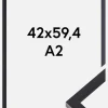 Ramme Selection Akrylglas Sort 42x59,4 cm (A2)