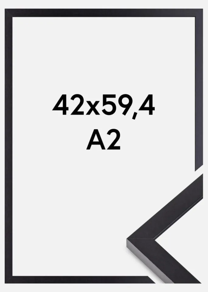 Ramme Selection Akrylglas Sort 42x59,4 cm (A2)