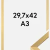 Ramme Selection Akrylglas Guld 29,7x42 cm (A3)