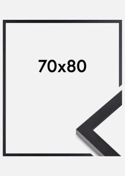 Ramme Selection Akrylglas Sort 70x80 cm