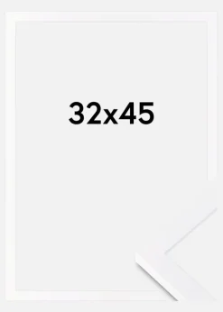 Ramme Selection Akrylglas Hvid 32x45 cm