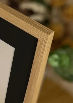 Ramme Selection Eg 30x40 cm - Passepartout Sort 20x28 cm