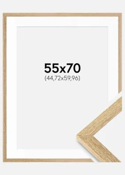 Ramme Selection Eg 55x70 cm - Passepartout Hvid 18x24 inches