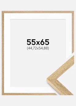 Ramme Selection Eg 55x65 cm - Passepartout Hvid 18x22 inches